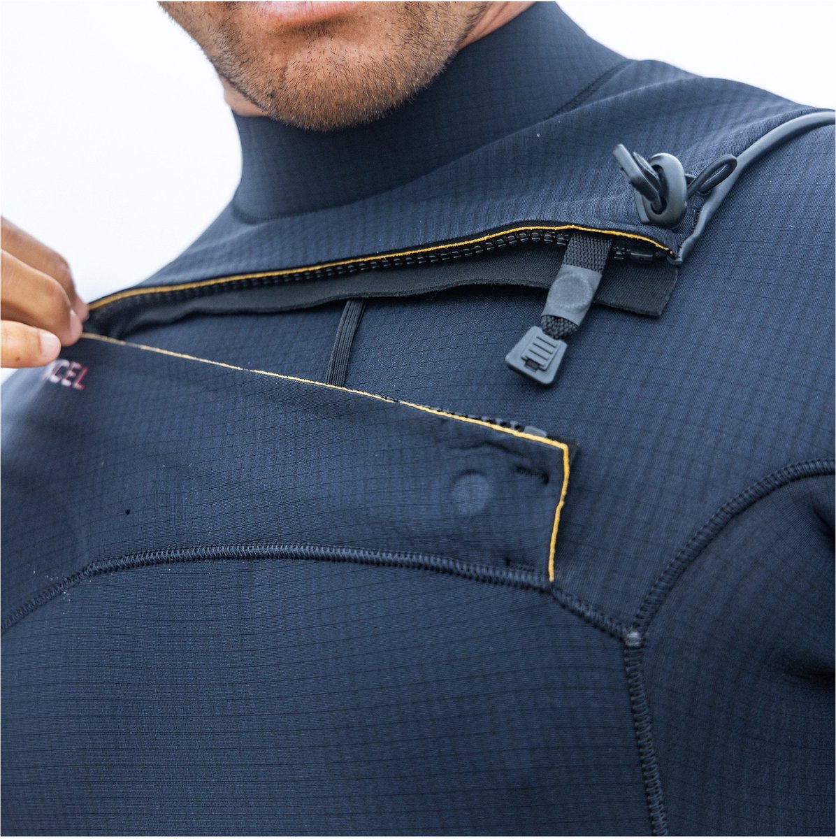 2026 Xcel Heren Infiniti 4/3mm Borst Ritssluiting Wetsuit - B