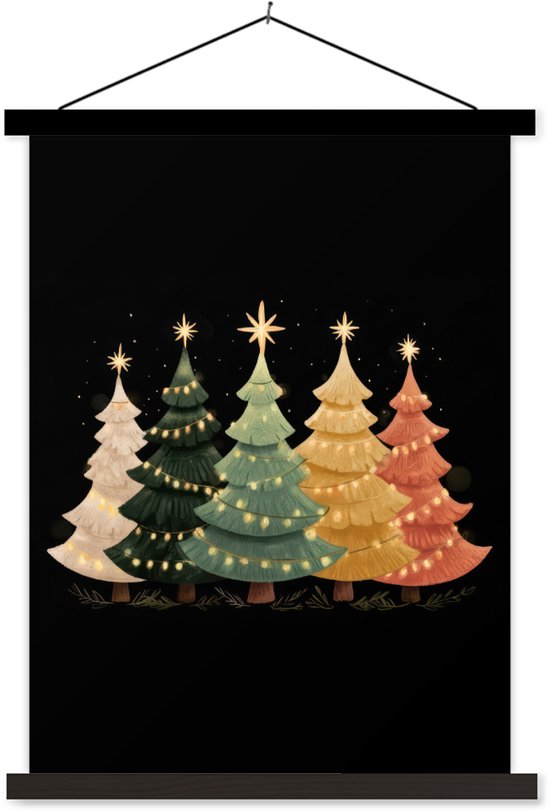 Sapins de Noël - Colorés - Lumières - Étoile | bol