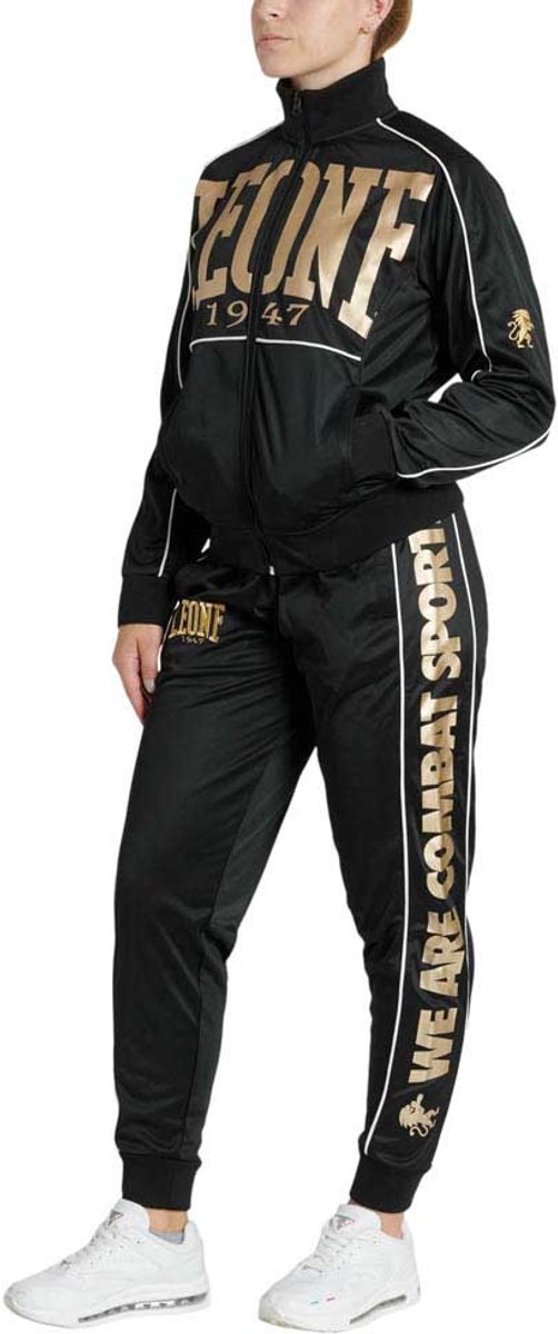 Leone1947 Premium Trainingspak Zwart L Vrouw