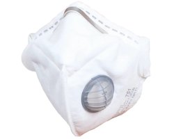 REFIL 751 opvouwbaar FFP3 stofmasker met ventiel - 10 stuks
