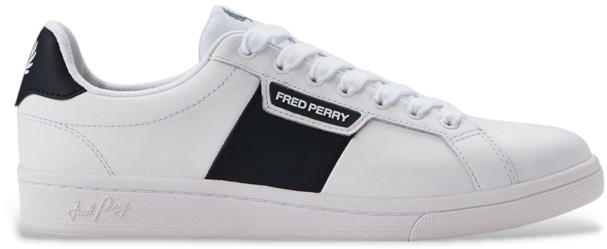 Fred Perry Leren sportschoenen B721 Wit