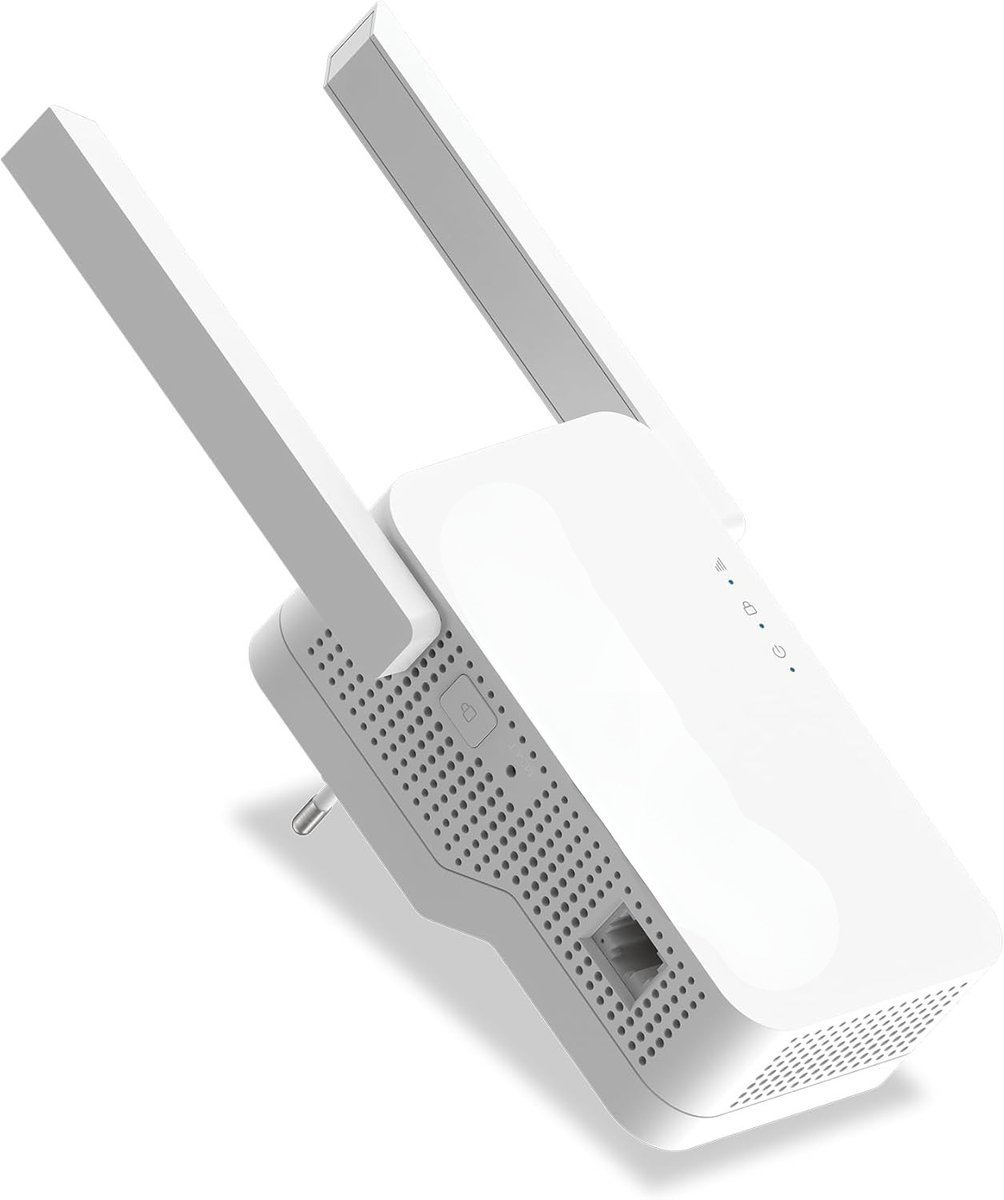 Solacis Wifi versterker stopcontact - Wifi versterker - Wifi repeater - Wifi stopcontact - Wifi verbeteren - Betere wifi - Must have voor een betere wifi in huis!