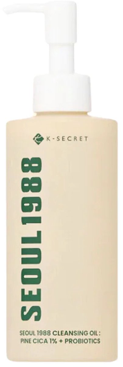 K-Secret - Seoul 1988 - Cleansing Oil - Pine Cica 1% + Probiotics - 200ml