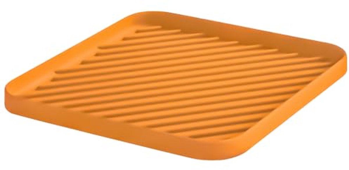 Siliconen Organizer Tray voor Keuken en Badkamer, Multifunctioneel en Antislip