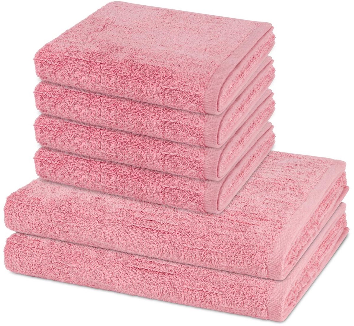 Ross Sonstiges 4 X handdoek 2 X douchehanddoek - in set 6 pack Premium