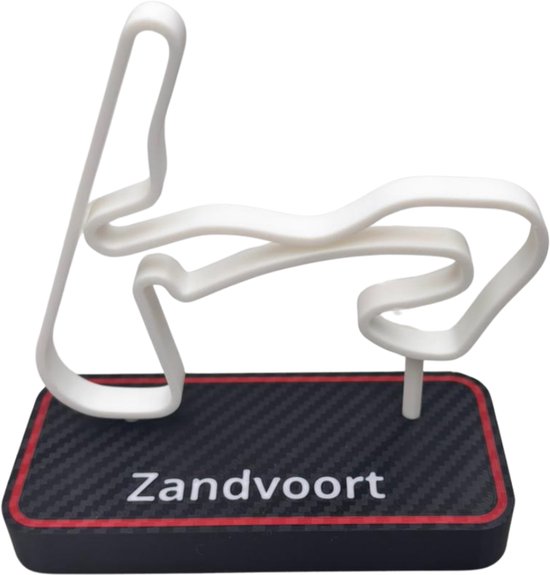 Circuit zandvoort op standaard - f1 - formule 1 - decoratie