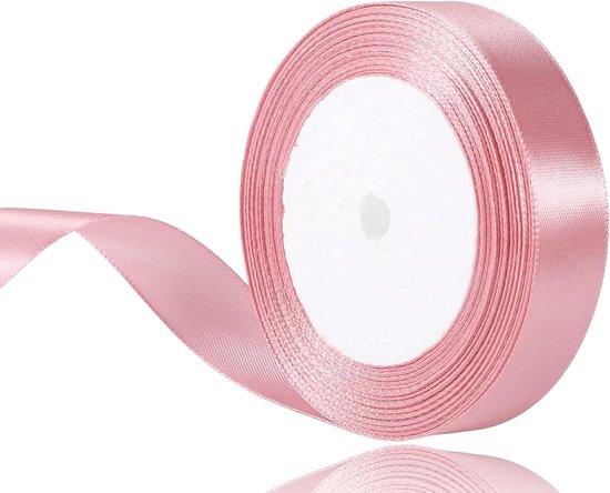 Geschenklint Satijn Dubbel Recycled Pet Licht Groen 10mm X 20 Meter P 100008884