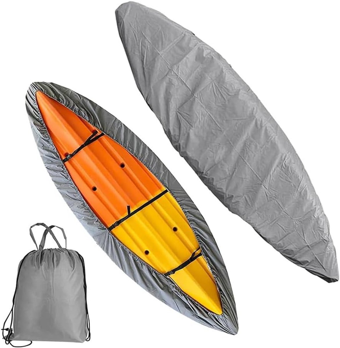 420D Thickened Kayak Canoe Cover - Waterproof - Duurzaam - Stofbescherming - UV Bescherming - Zonnebescherming - Vissen - Boot - Paddle Board