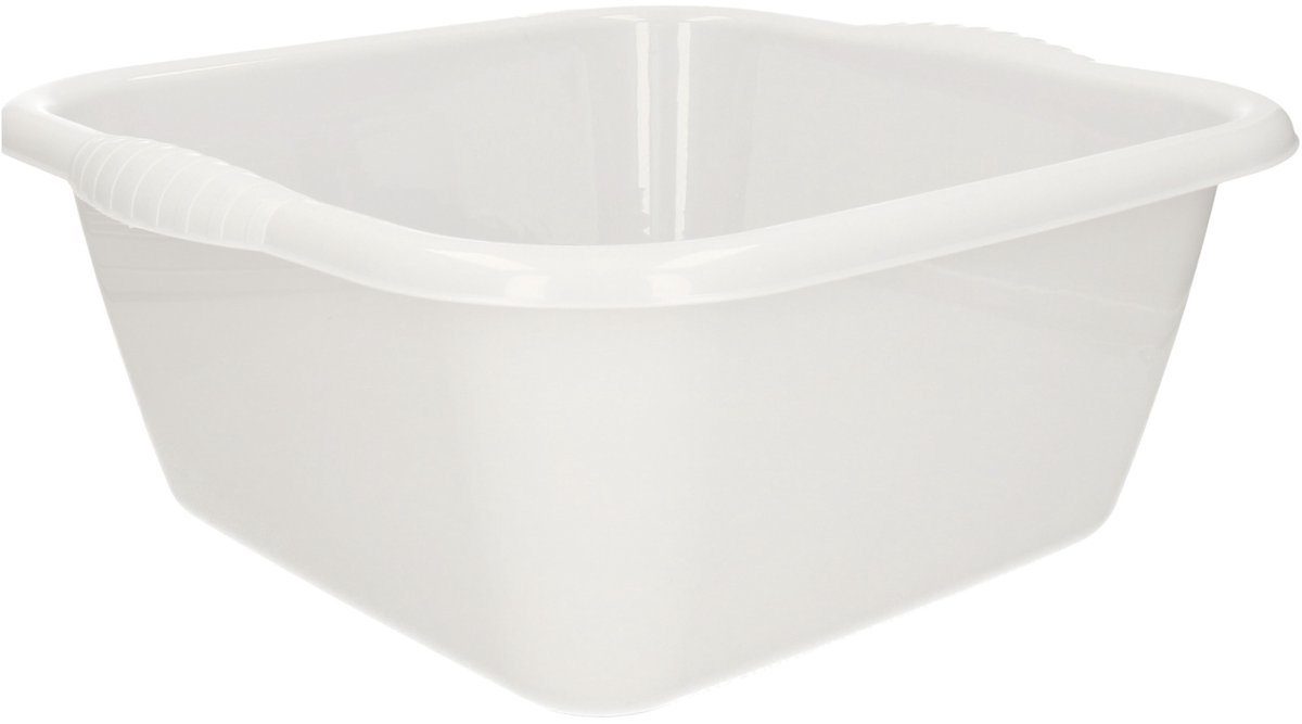 Afwasbak teil - 20 liter - grijs - kunststof - 46 x 42,5 x 30,5 cm