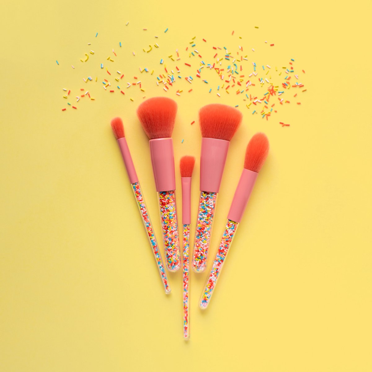 Oh Flossy Accessories - Brush Set Sprinkle