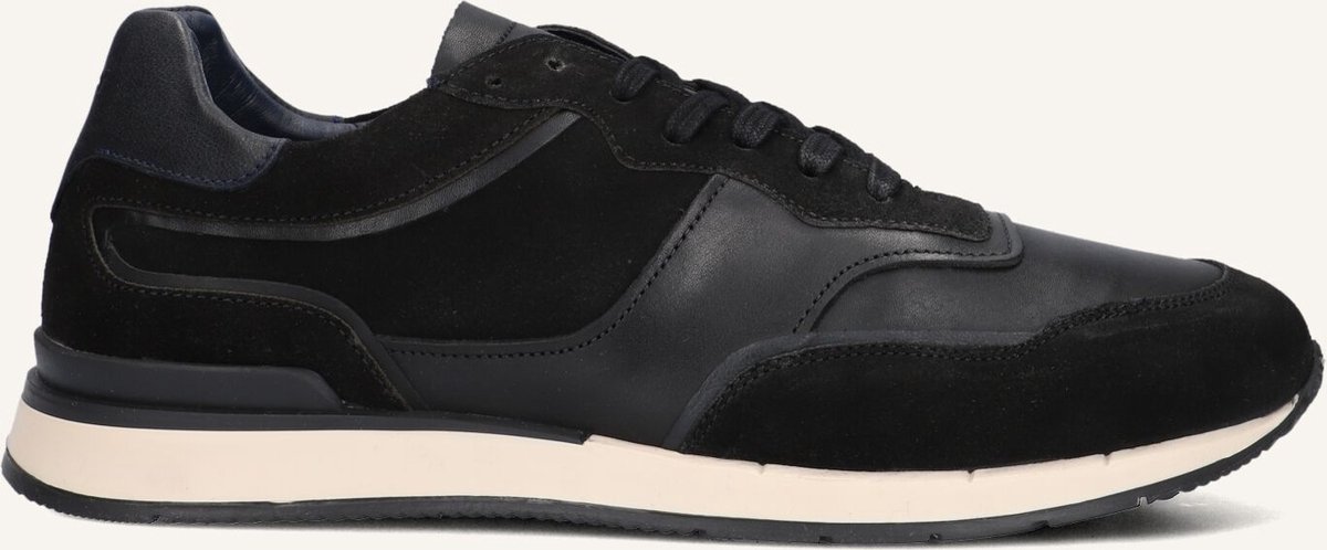 CLAY Cl124h540 Sneakers Heren - Leren Sneaker - Zwart - Maat 42