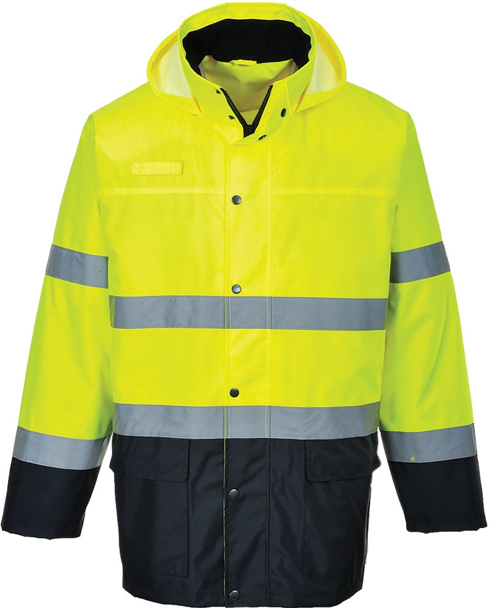Portwest Lite Tweekleuren Jack S166 /Marine Geel