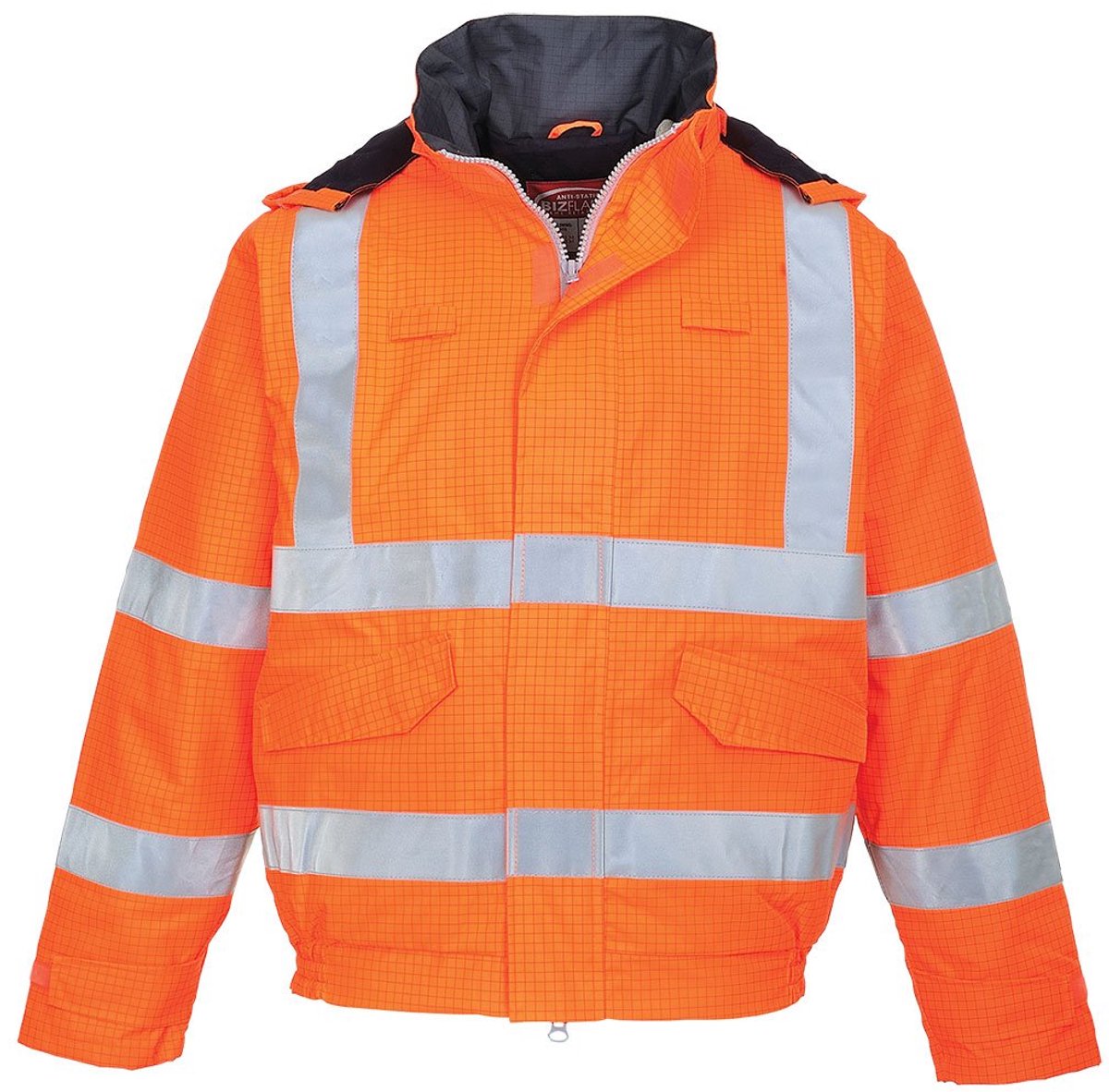 Portwest Bizflame Rain Hi-Vis Antistatic FR Bomberjack S773 Oranje