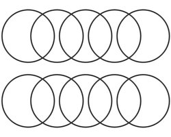 10 Stuks Nitrilrubber O-Ringen | 63 mm Buitendiameter | 59 mm Binnendiameter | 2 mm Breedte | Afdichtingsringen | Rubberen Ringen | O-Ringen | Kraan Loodgieterswerk Auto Reparatie | Duurzame Kwaliteit.
