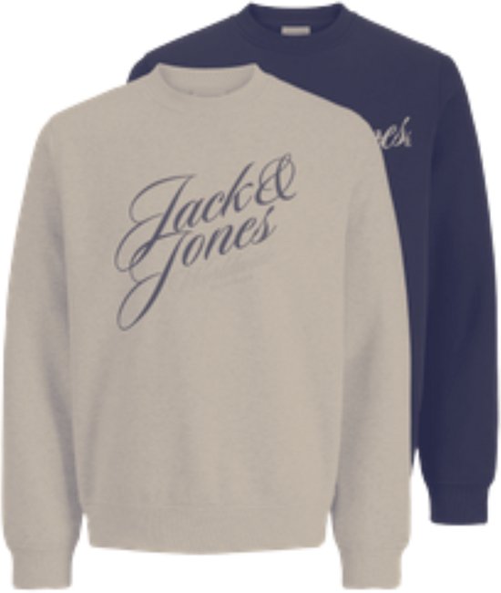 Sweat-shirt à Col Rond Jack & Jones Jjhayato - Coupe Décontractée - Homme - Automne/hiver