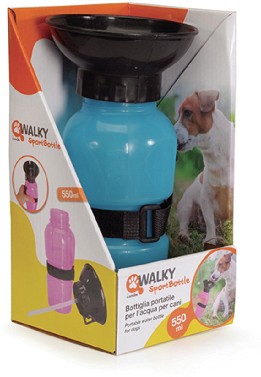 Camon Walky Sport drinkfles voor onderweg 550 ml