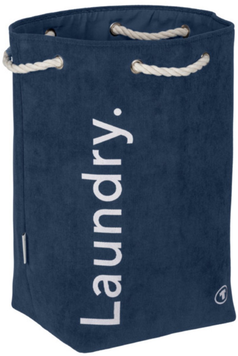 Textiele wasmand met koord TOM TAILOR