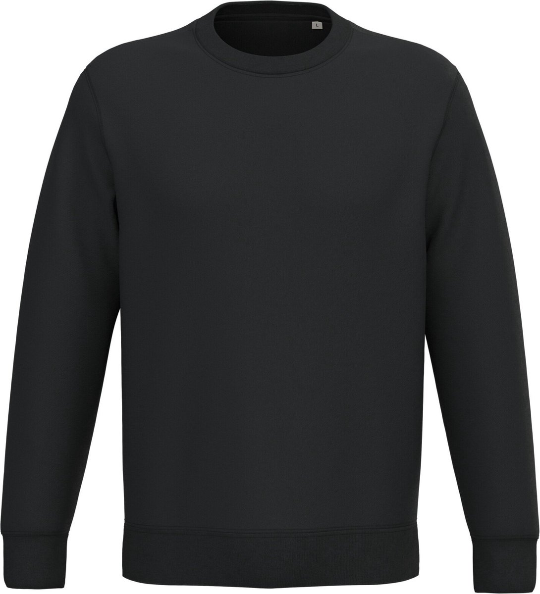 Native Spirit Ecologische uniseks sweater met ronde hals NS443 - Black - L