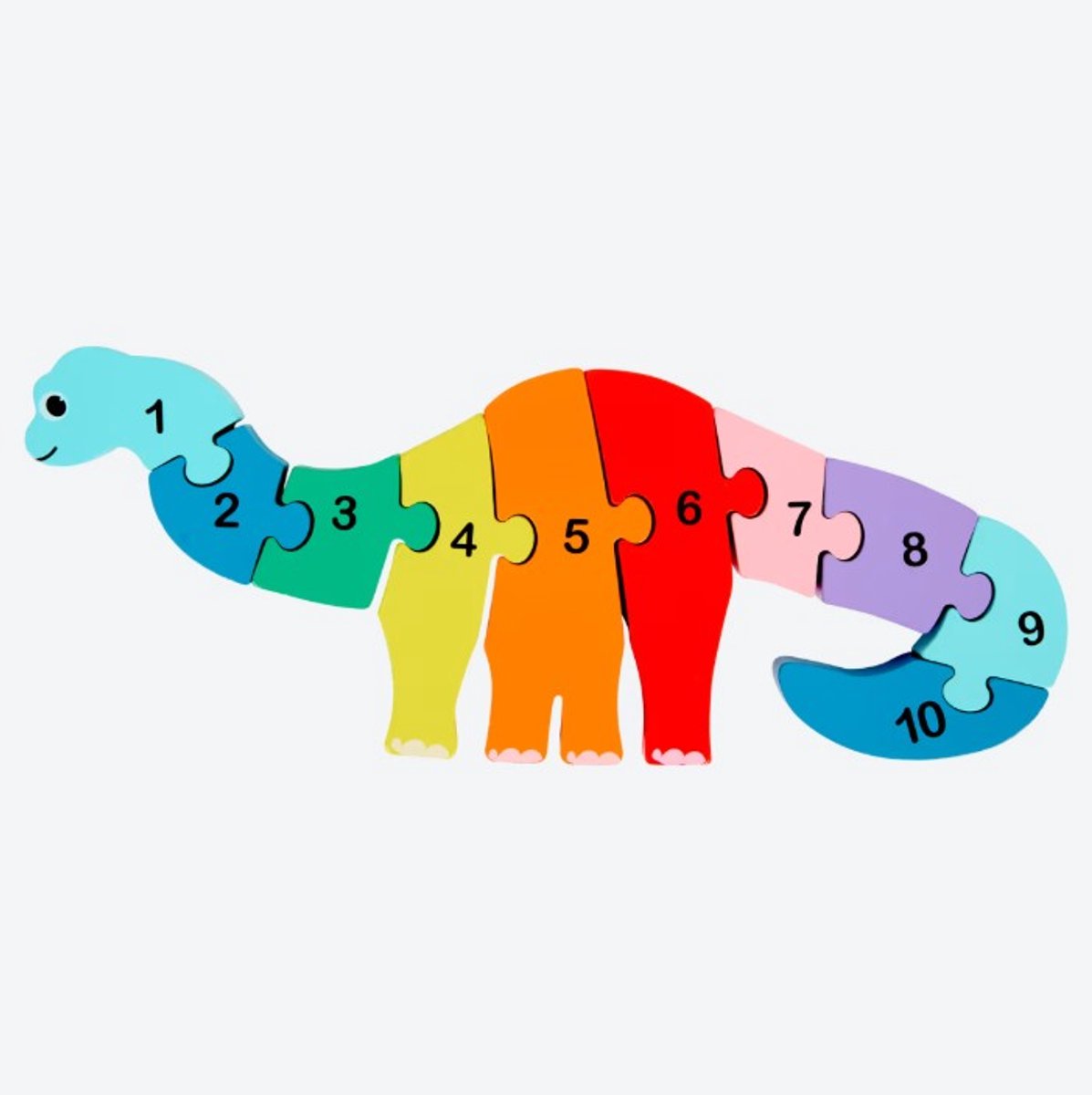 Mini Matters Houten Telpuzzel Dinosaurus
