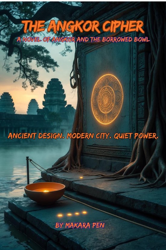 The Angkor Cipher - A Novel of Angkor and the Borrowed Bowl - cover