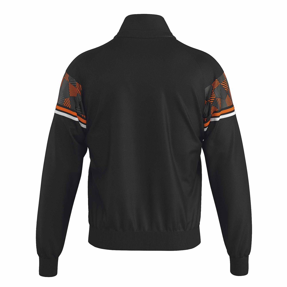Errea Donovan Sweatshirt Ad Zwart Ara_Fluo Wit - Sportswear - Volwassen