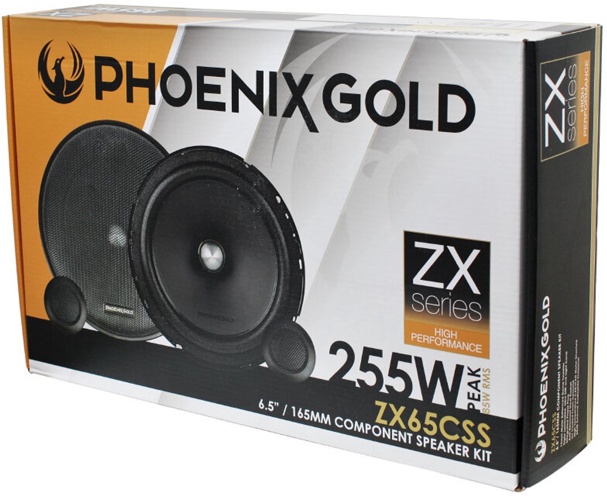 Phoenix Gold ZX65CSS 2-Weg Speakers composet 6.5'' / 16.5cm Auto speakers