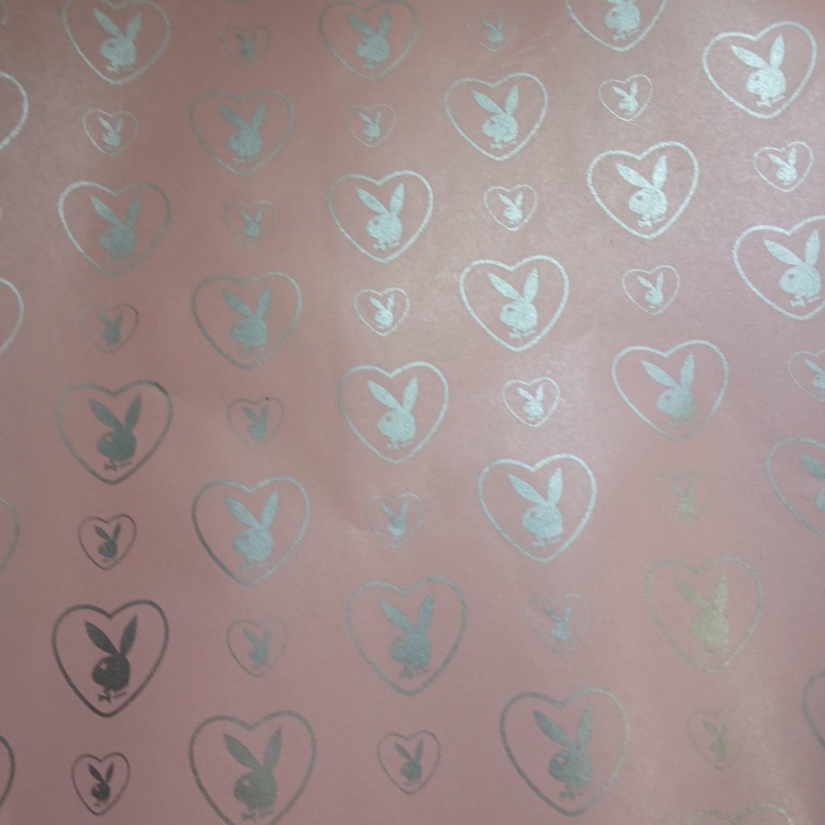 geschenkpapier - Playboy Bunny - 2 meter - per rol