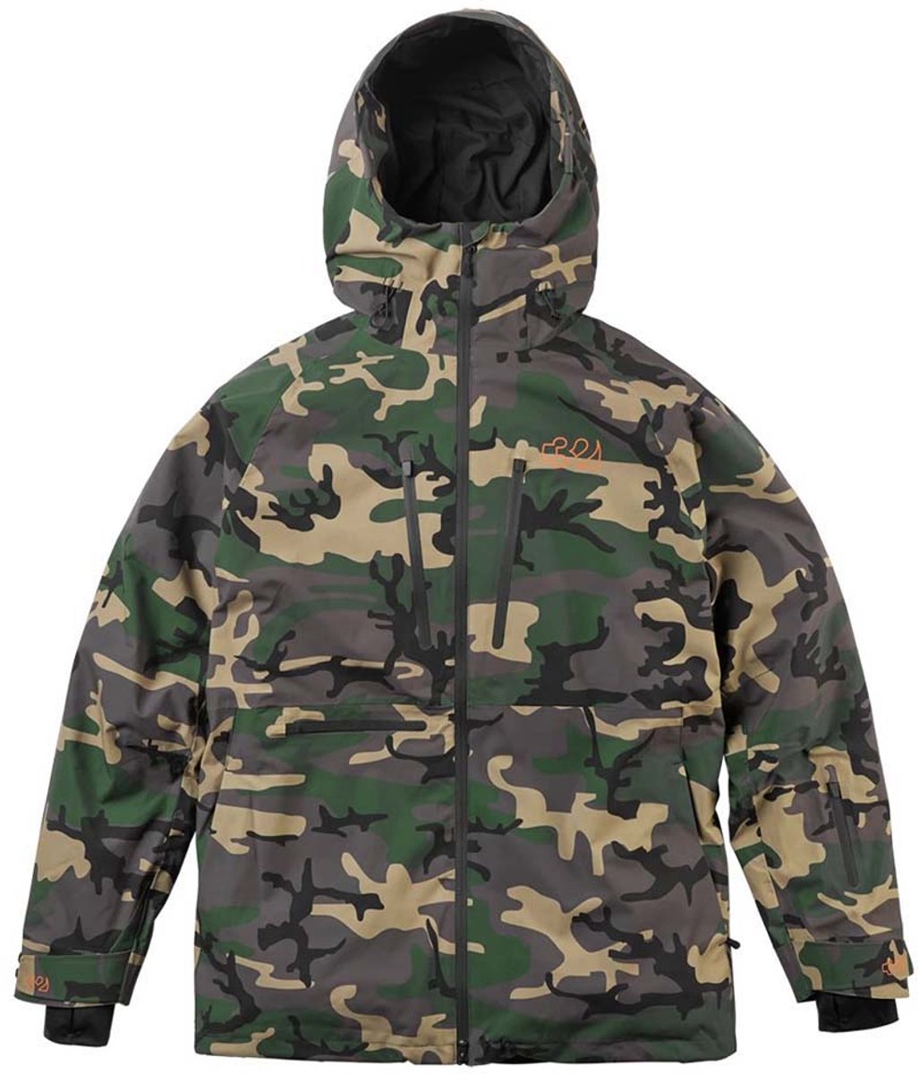 Thirtytwo Tm Recycled Jas Groen L Man