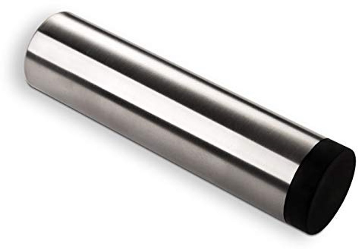 Deurstopper RVS 30 mm - 2 stuks met Muurafstand 120 mm