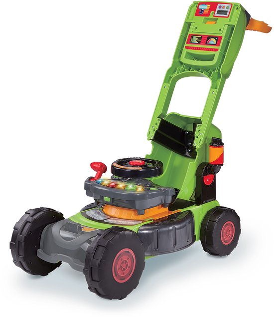 Foto: Vtech mijn tractor grasmaaier educatief ombouwen van tractor naar grasmaaier met gezongen liedjes
