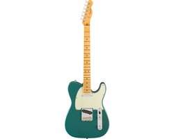 Fender American Professional Classic Telecaster MN Faded Sherwood Green Metallic - Elektrische gitaar