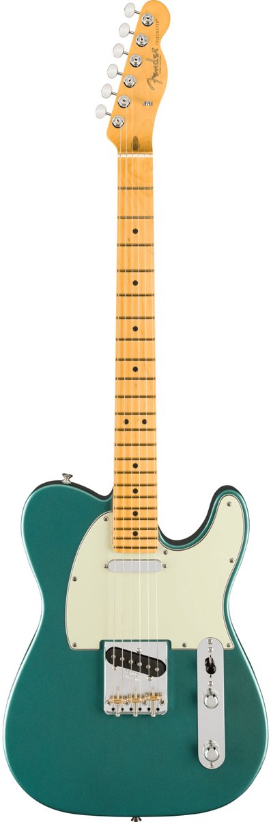Fender American Professional Classic Telecaster MN Faded Sherwood Green Metallic - Elektrische gitaar