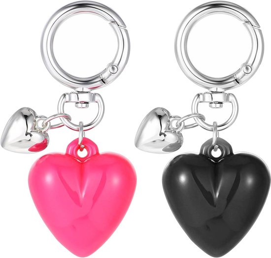 JSRQT Leuke Roze Initial Letter Sleutelhanger, Bloem Pailletten Hars Alfabet Brief Sleutelhangers, Bloem Kwastje Poms Hangers Tas Charm Auto Sleutelhangers, L, CM