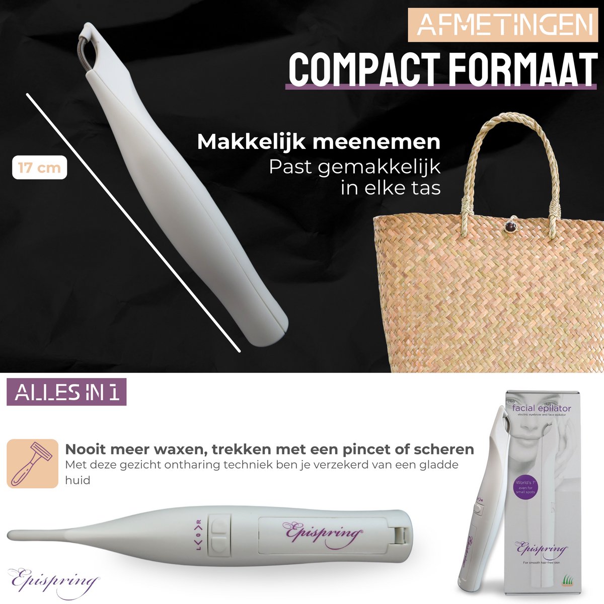 Epispring Amazing - Epileerapparaat Dames thumbnail 2
