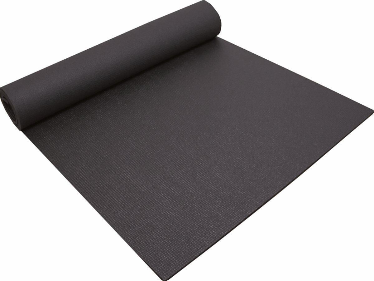Pierre Sports - Yogamat donkergrijs - 50% recycled polyester - gemaakt in Europa - goede grip