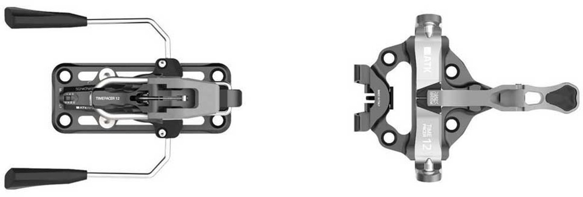 Atk Race Timepacer 12 Toerski-bindingen Zilver 80 mm Man,Vrouw