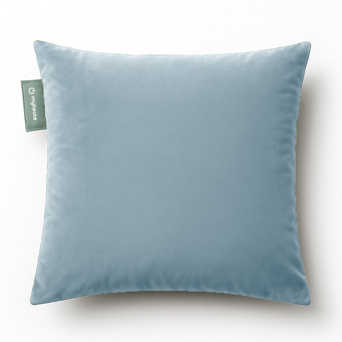 Myheate Warmtekussen Fluweel - Warmte Kussen Oplaadbaar - Elektrisch - Draadloos - Ingebouwde Batterij - Infrarood - Oplaadbaar - Voor Binnen en Buiten - Fluweel / Lichtblauw - 45x45cm