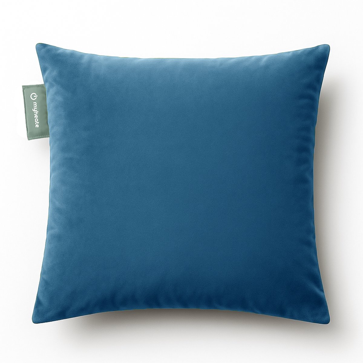 Myheate Warmtekussen Fluweel - Warmtekussen Oplaadbaar - Elektrisch - Draadloos - USB Oplaadbaar - Infrarood - Incl. Powerbank - Voor Binnen en Buiten - Fluweel / Blauw - 45x45cm