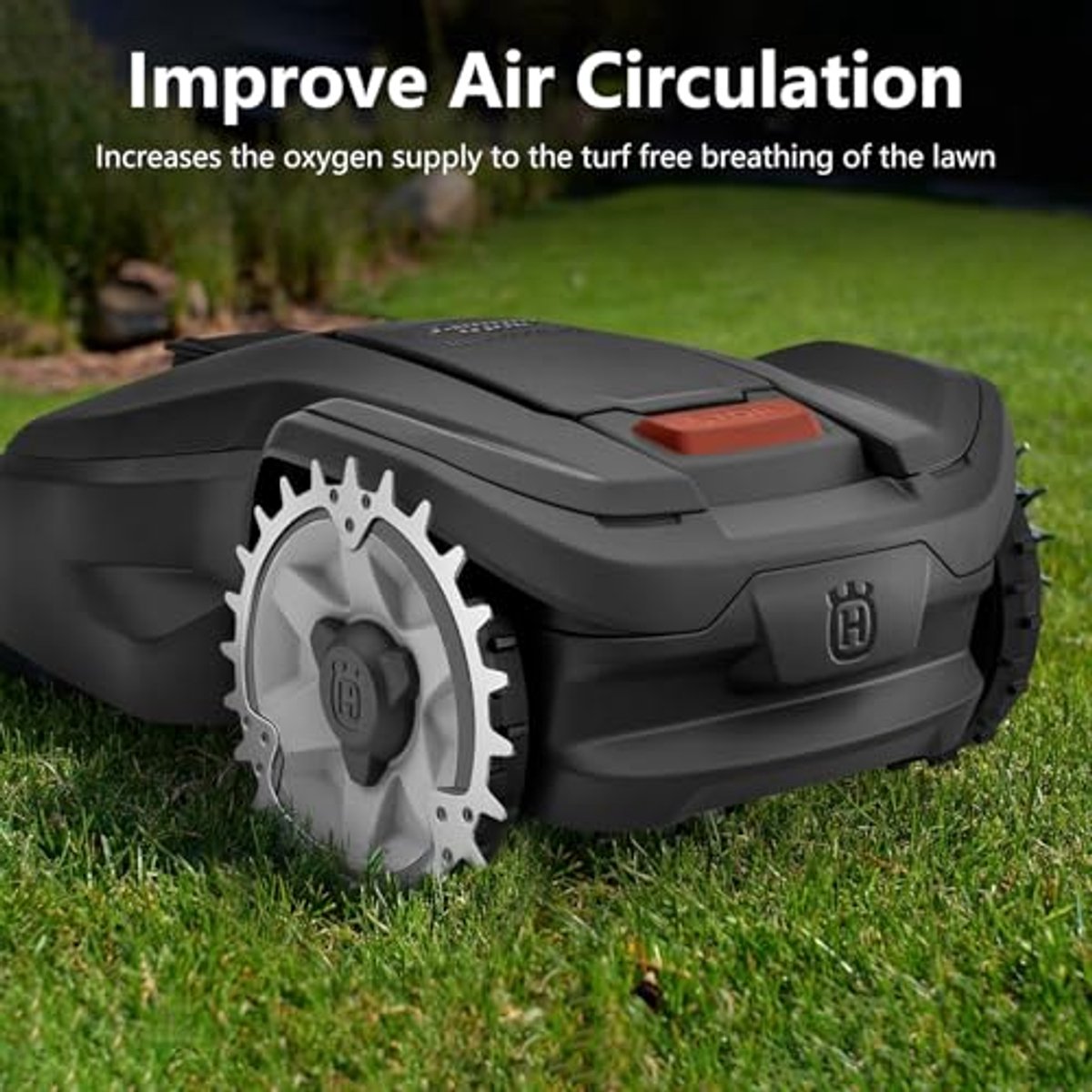 Anti-slip Spikes voor Robotmaaiers - Verbeterde Grip op - afbeelding 2