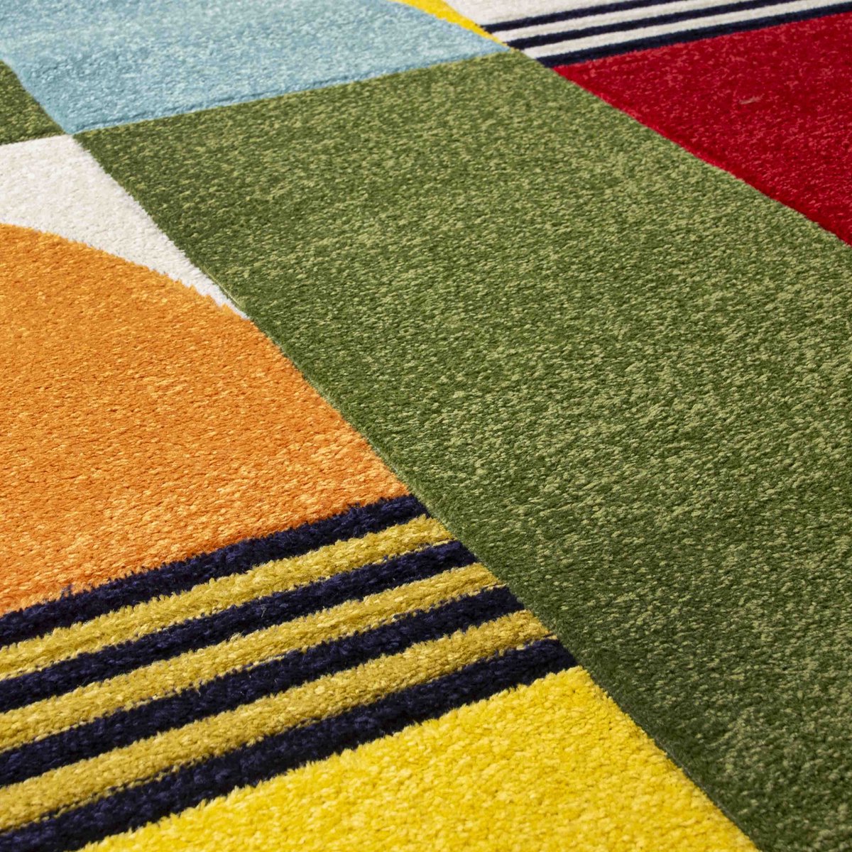 Mazovia Tapijt - Veelkleurig Meerkleurig Modern Etnische Tapijt voor