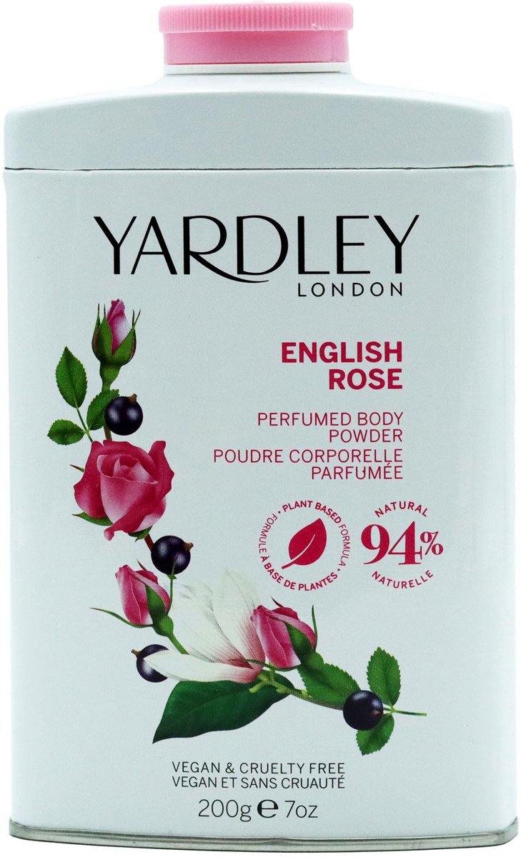 Yardley London - English Rose - talkpoeder - 200 gr