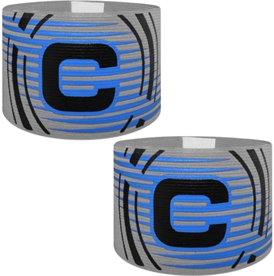 Fitness Health Voetbalband, Captain's armband, ontwerp, kapiteinsband voor volwassenen en jongeren, 5 kleuren beschikbaar voor meerdere sporten, elastische armband voor kapitein (5 stuks - kinderen Fitness Health Voetbalband, Captain's armband, ontwerp, kapiteinsband voor volwassenen en jongeren, 5 kleuren beschikbaar voor meerdere sporten, elastische armband voor kapitein (5 stuks - kinderen