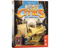 999 Games - Lost Cities - Het Kaartspel - Strategisch kaartspel - Tactisch spel - Voor 2 spelers - vanaf 10 jaar - Gezelschapsspel