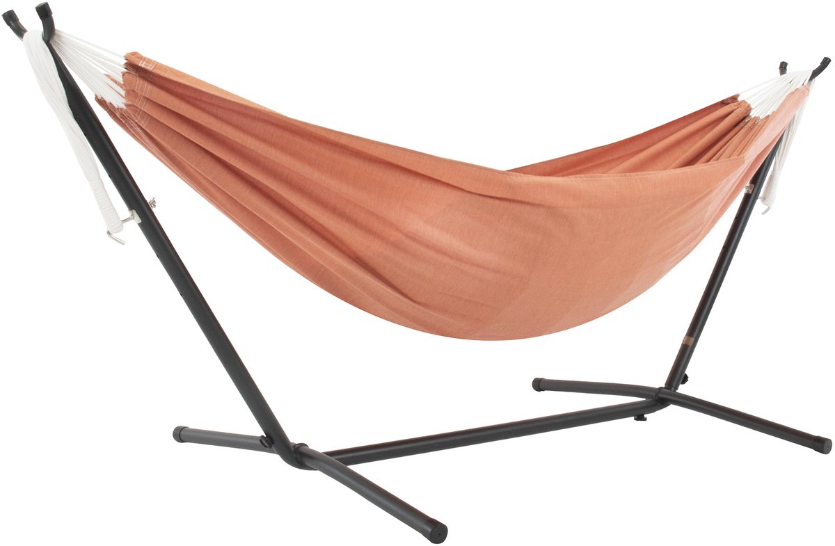 Vivere Sunbrella® Hangmat met Standaard - Coral