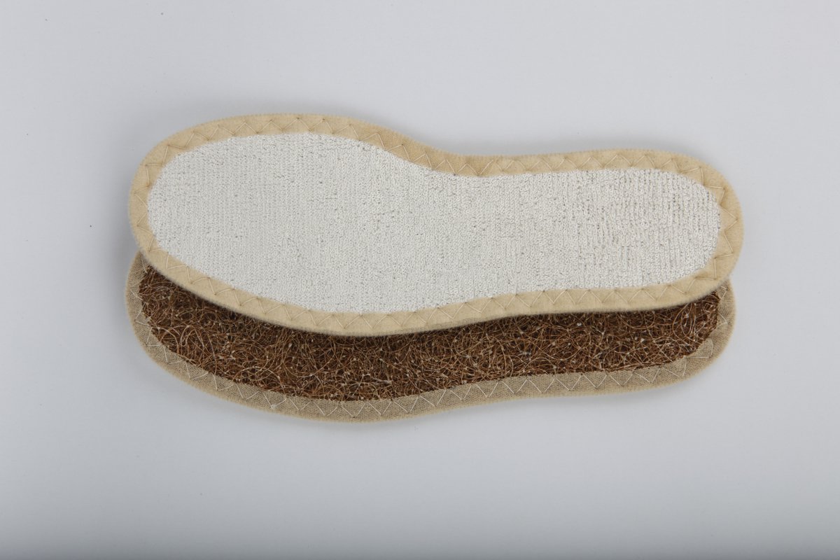 Debe Kids Dry 'n Natural - Inlegzolen - Maat 26 - 2 paar - Bamboe Badstof & Kokosvezel