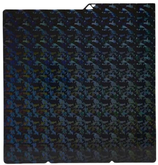 Plaque D'Impression PEO PET IdeaFormer 264x276 Mm Pour Anycubic Kobra S1 - Acier à Ressort Double Face
