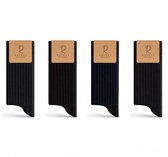 RAFRAY Bamboe Sokken - Lined - Premium Bamboe Sokken in Cadeaubox - Premium Bamboo Socks - 4 Paar - Maat 40-44