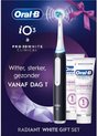 Zwart avec du dentifrice