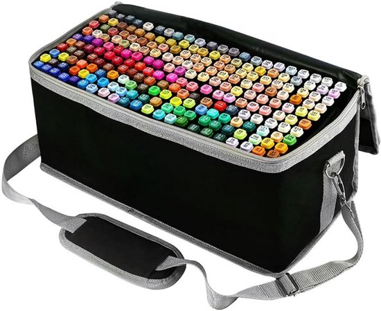 Sterla Premium Twinmarkers Stiften – 80-delige Alcohol Markerset met D