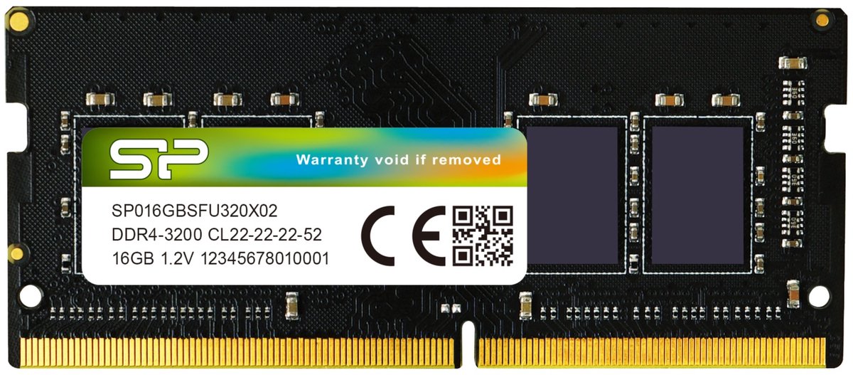RAM Memory Silicon Power SP016GBSFU320X02 DDR4 3200 MHz CL22 16 GB